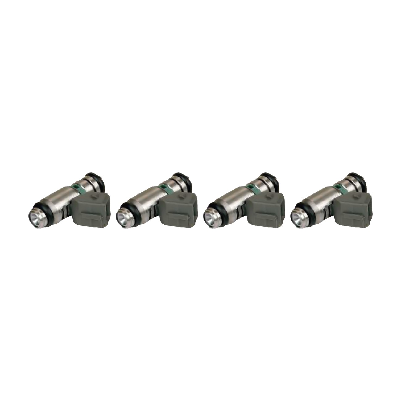 Kit 4 Inyectores De Combustible Volkswagen Gol 1.6 1.8 Parati 1.6 1.8 Saveiro 1.6 1.8 Aro Verde Rgu Pro