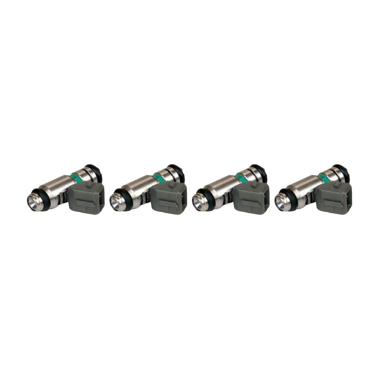 Kit 4 Inyectores De Combustible Renault Symbol 1.6 Aro Verde Rgu Pro