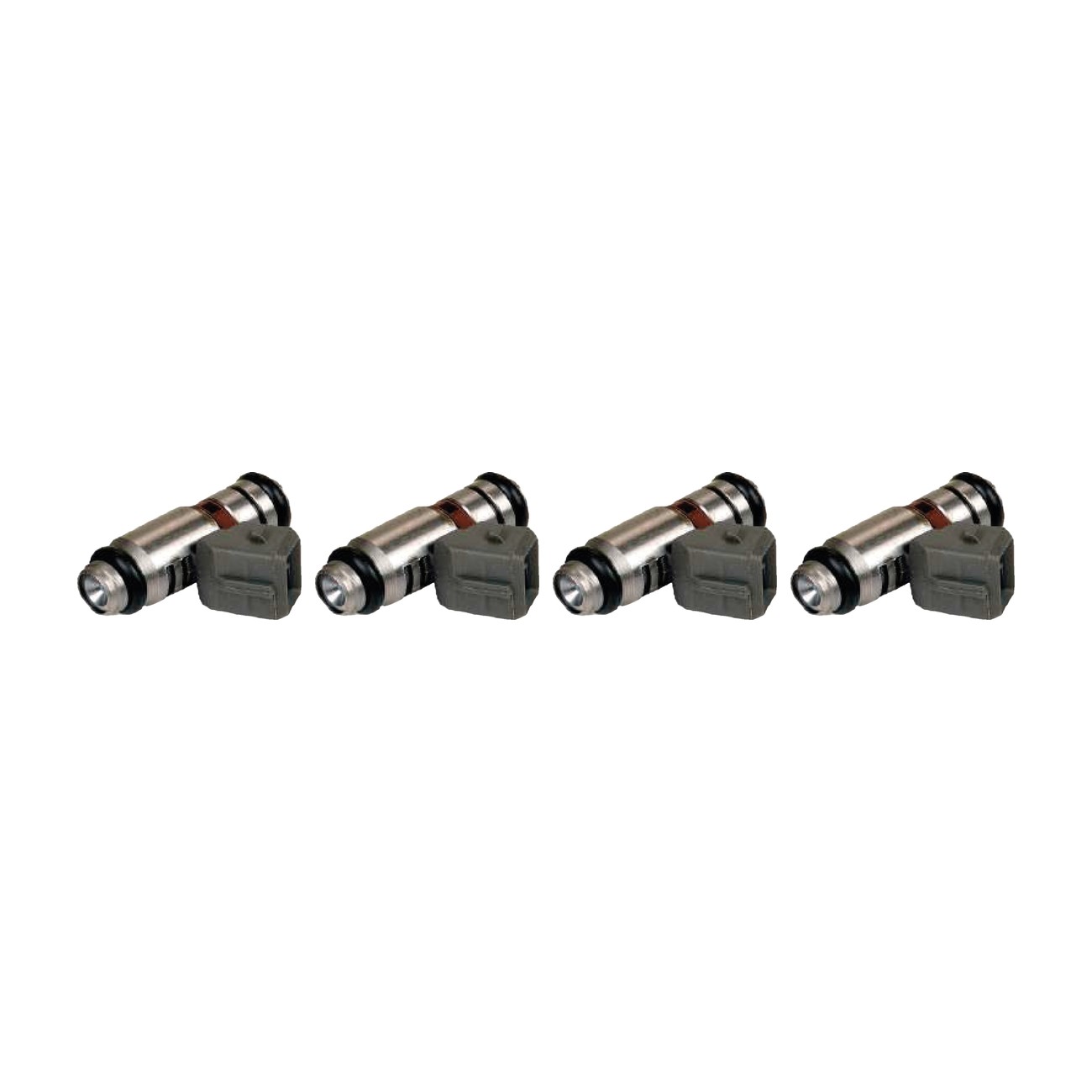 Kit 4 Inyectores De Combustible Volkswagen Gol 2.0 Santana 2.0 Saveiro 2.0 Rgu Pro