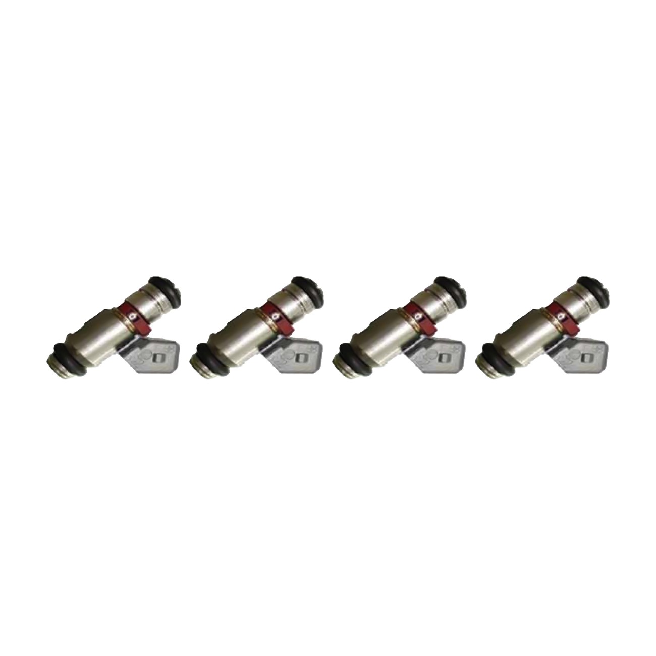 Kit 4 Inyectores De Combustible Fiat Strada 1.4 8v Palio 1.4 8v Palio Weekend 1.4 8v Punto 1.4 8v Siena 1.4 8v Rgu Pro
