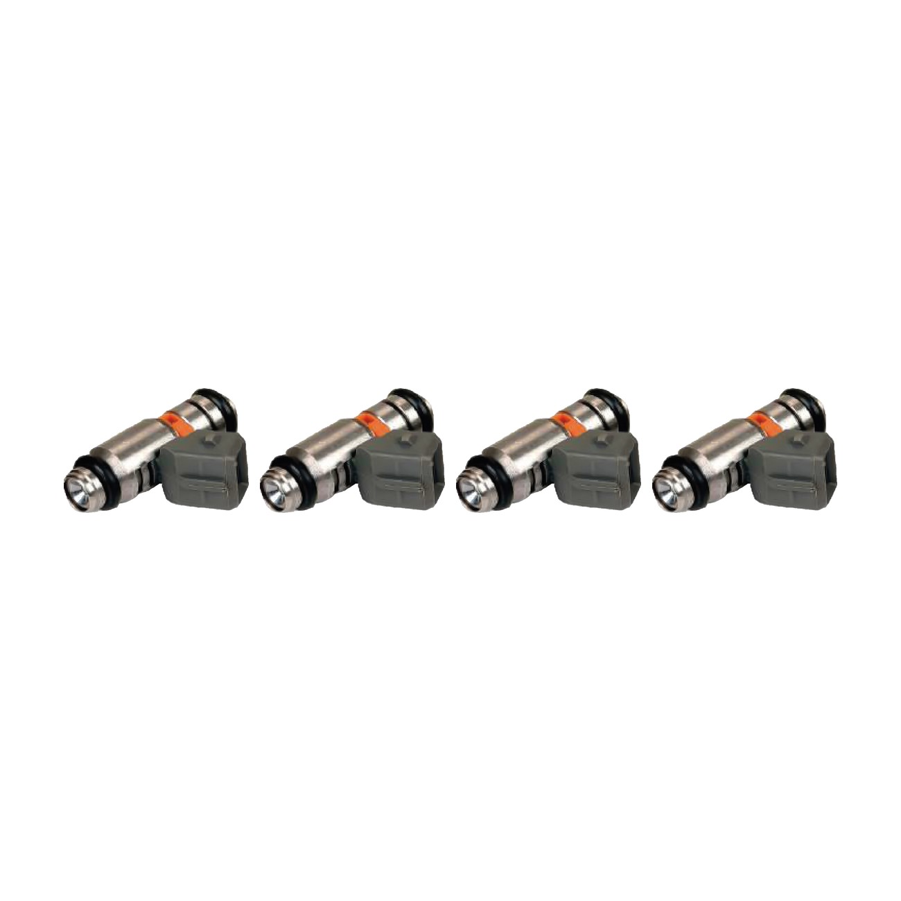 Kit 4 Inyectores De Combustible Volkswagen Polo Classic 1.6 1.8 Rgu Pro
