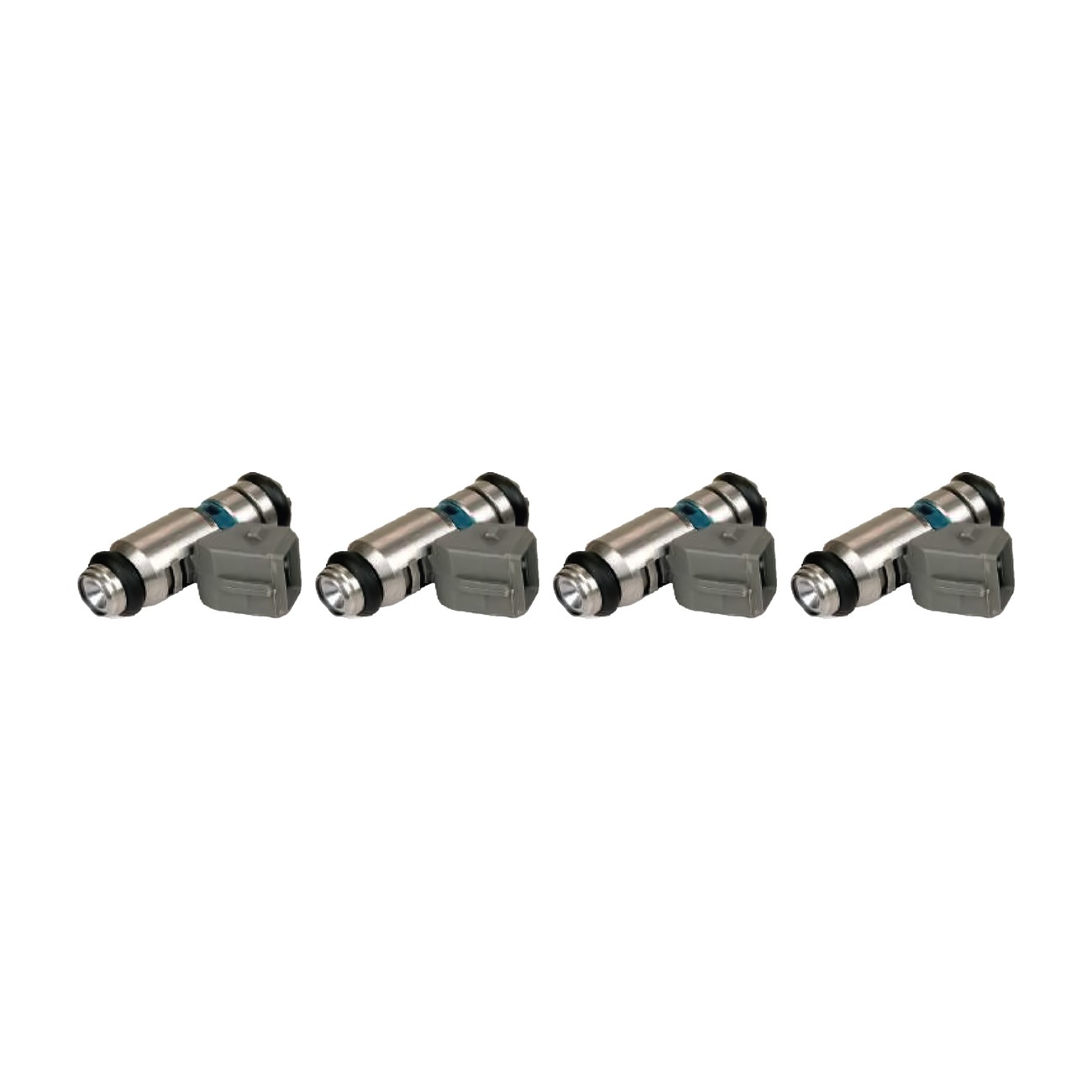 Kit 4 Inyectores De Combustible Fiat Palio 1.8 Siena 1.8 Strada 1.8 Aro Verde Rgu Pro