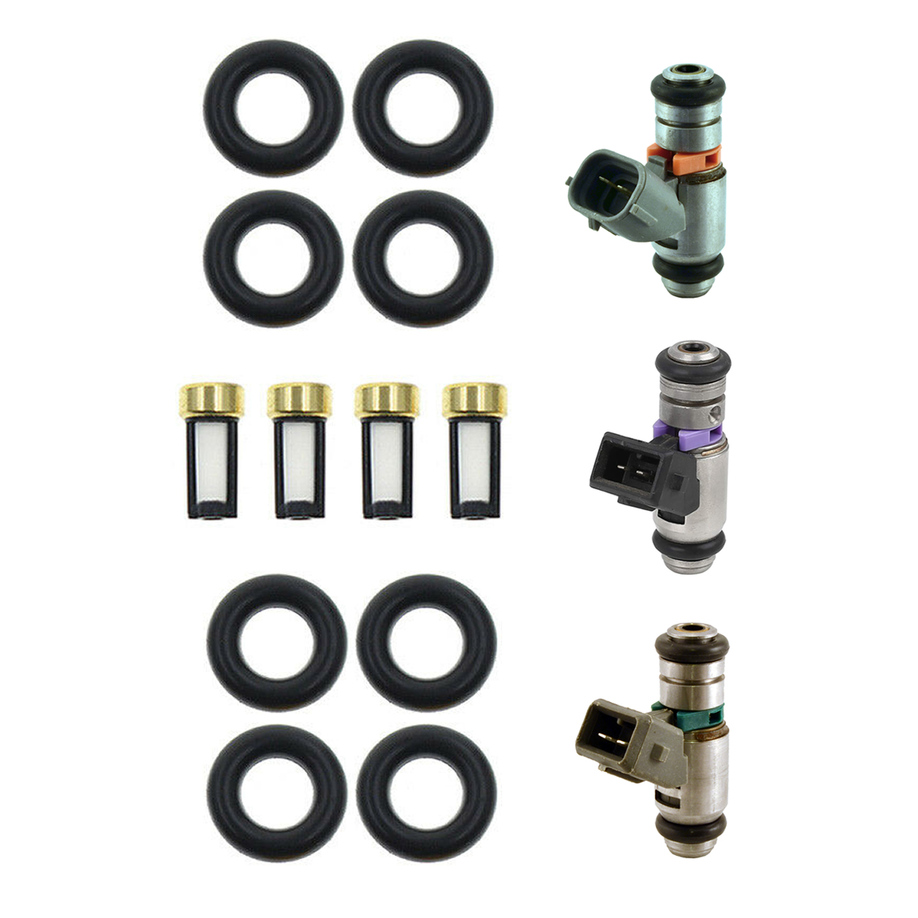 Kits De Filtros Y Orings Inyector Fiat Punto Fire 1.4