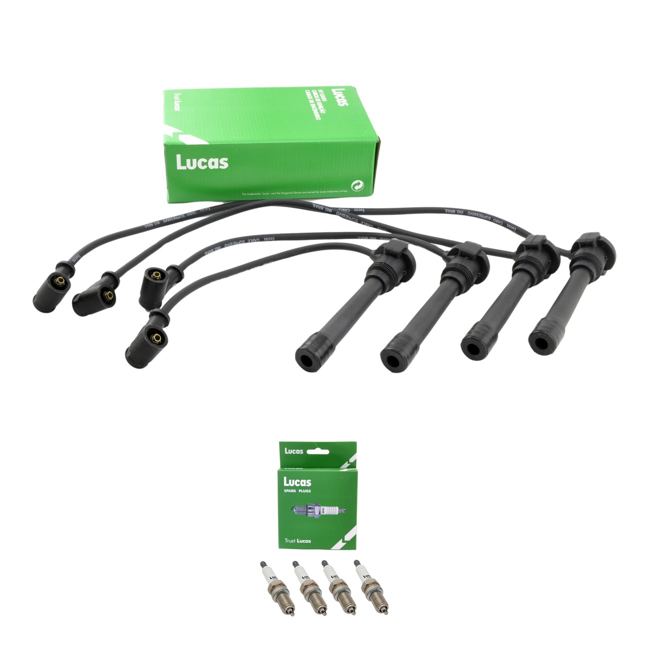 Kit Cables Y Bujias Lucas Silicona Fiat Palio 1.3 16v Siena 1.3 16v