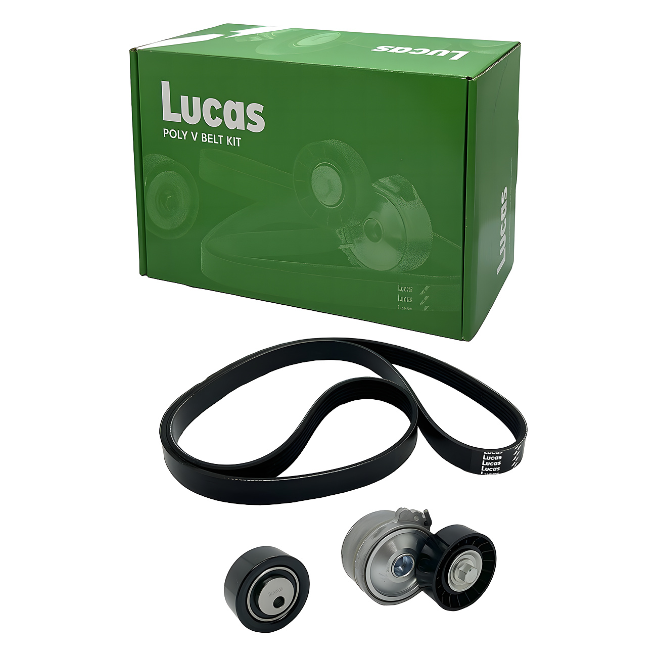 Kit Tensor Y Correa Poly-v Lucas Peugeot 206 1.9 Diesel 207 1.9 Diesel
