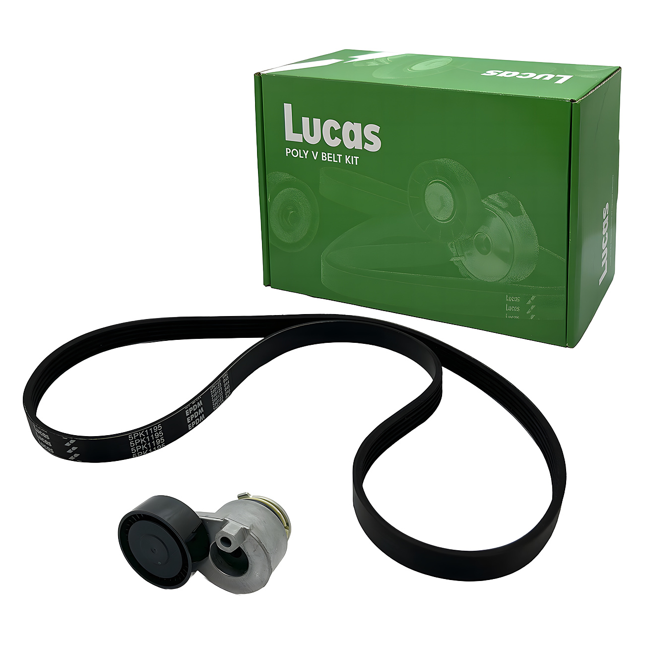 Kit Tensor Y Correa Poly-v Lucas Renault Clio 1.5 Dci Kangoo 1.5 Dci Megane 1.5 Dci