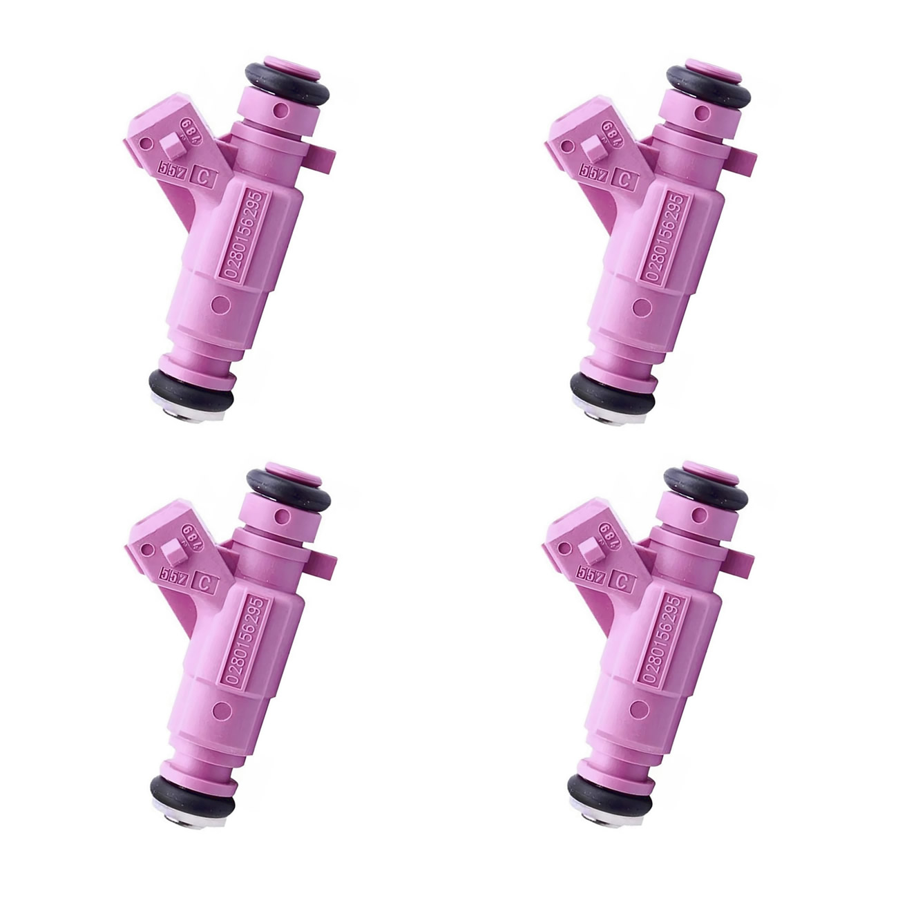 Kit 4 Inyectores Citroen C3 Peugeot 206 207 Partner 1.4