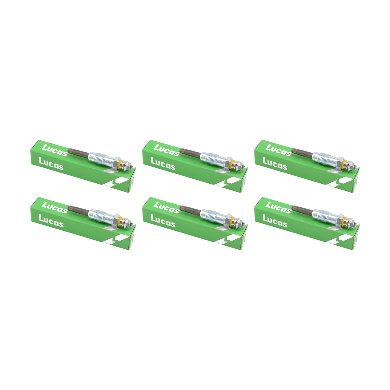Kit 6 Bujias Precalentamiento Lucas Bmw Serie 5 2.4 D 2.4 Td