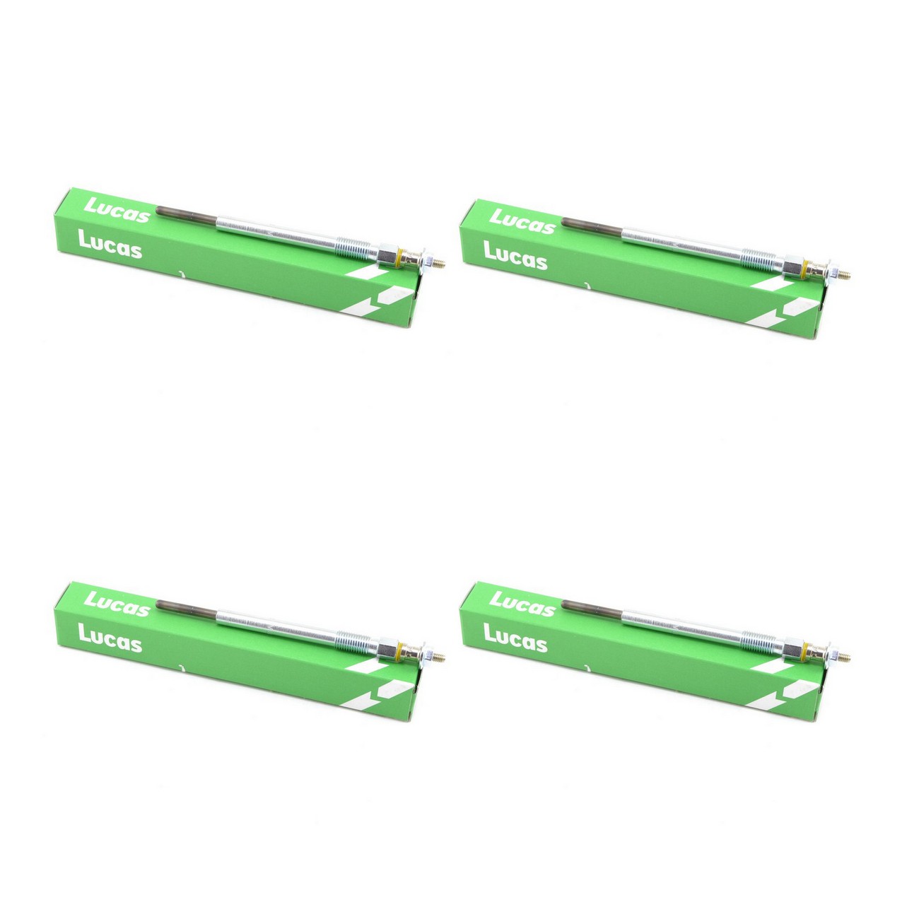 Kit 4 Bujias Precalentamiento Lucas Citroen Berlingo 1.6 Hdi C3 1.4 Hdi C4 1.6 Hdi