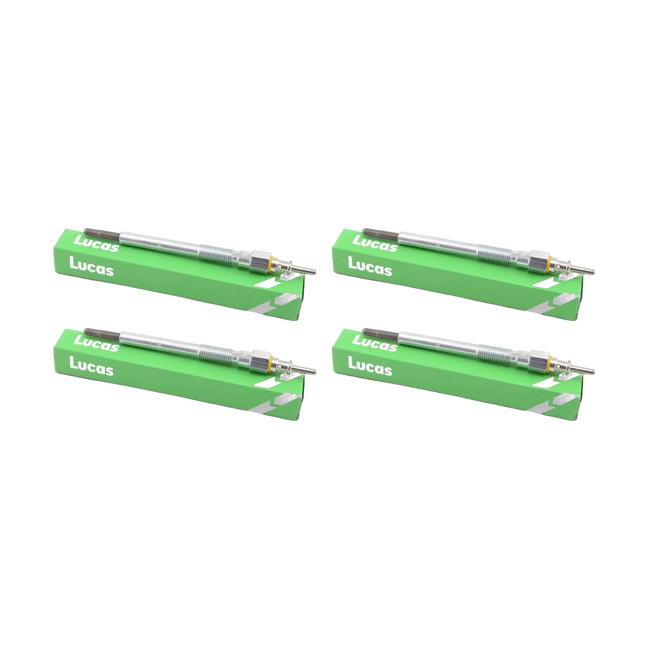 Kit 4 Bujias Precalentamiento Lucas Fiat Bravo 1.6 Jtd 1.6 Multijet Toro 2.0 D