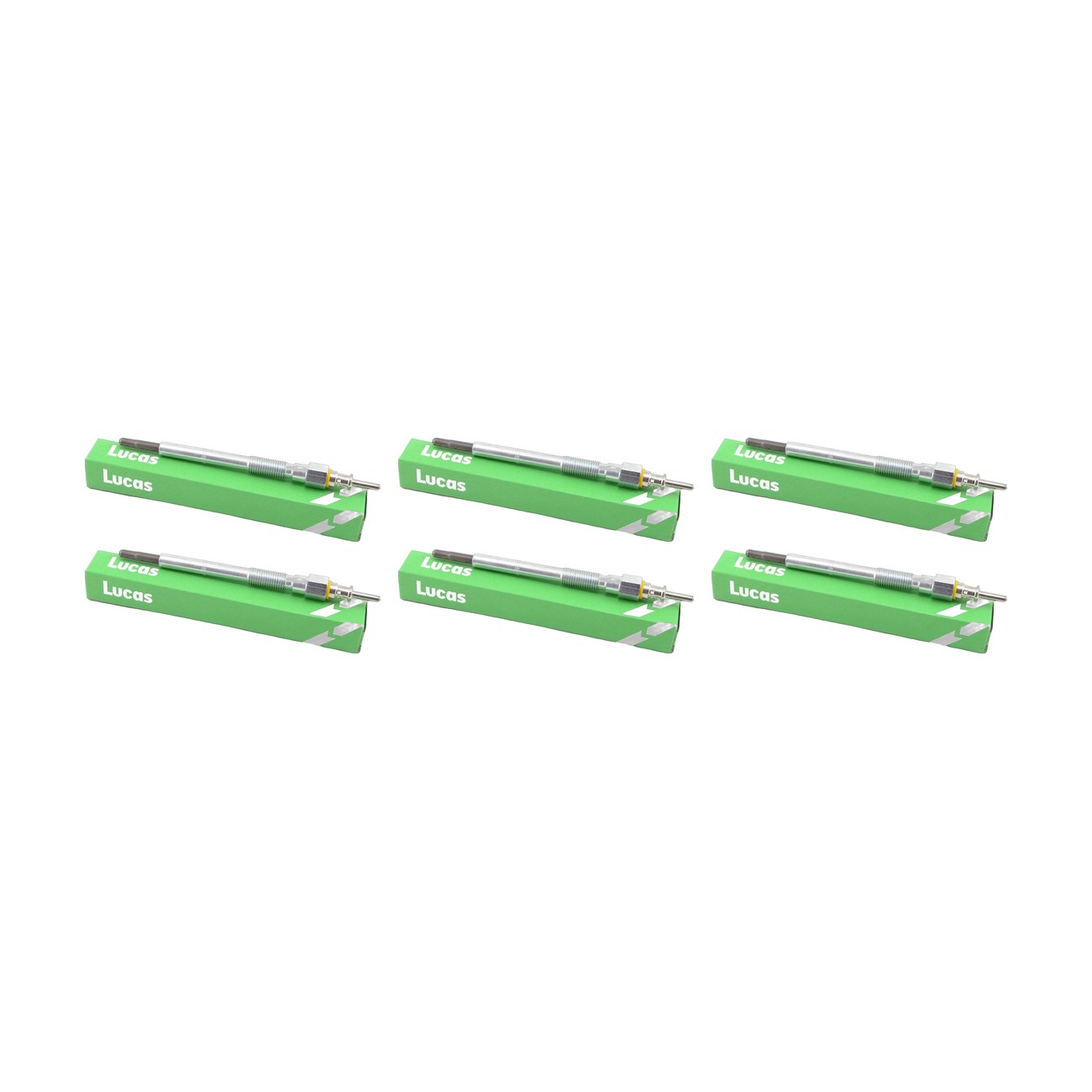 Kit 6 Bujias Precalentamiento Lucas Jeep Grand Cherokee 3.0 Crd