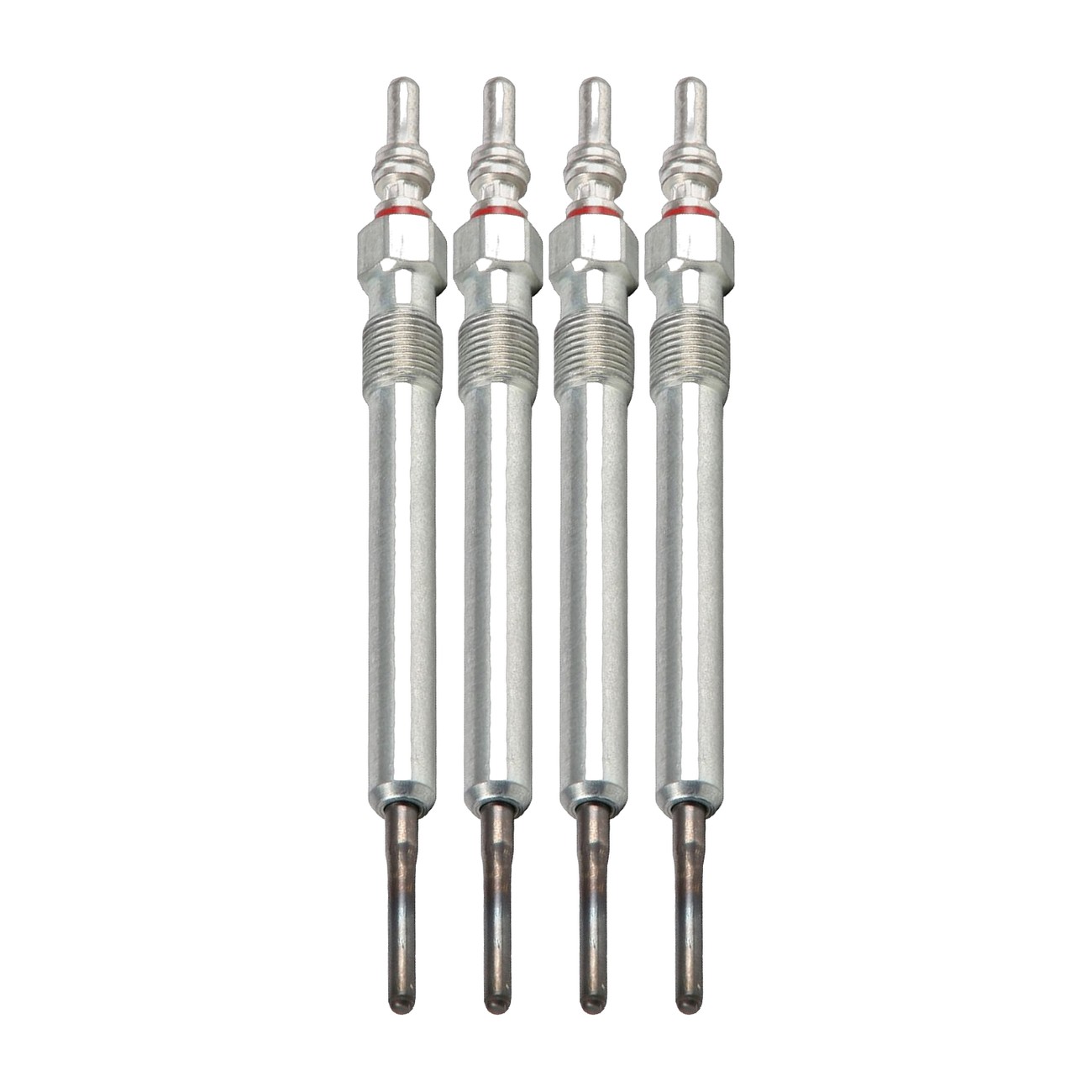 Kit 4 Bujias Precalentamiento Lucas Fiat 500 1.3 Multijet Punto 1.3 Multijet Strada 1.3 Multijet