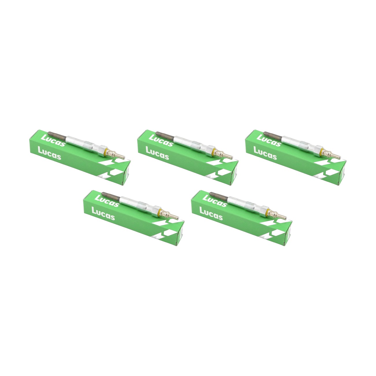 Kit 5 Bujias Precalentamiento Lucas Volvo 850 2.5 Tdi S70 2.5 Tdi V70 2.5 Tdi
