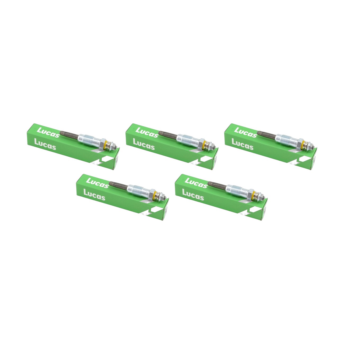 Kit 5 Bujias Precalentamiento Lucas Mercedes-benz 190 2.5 D