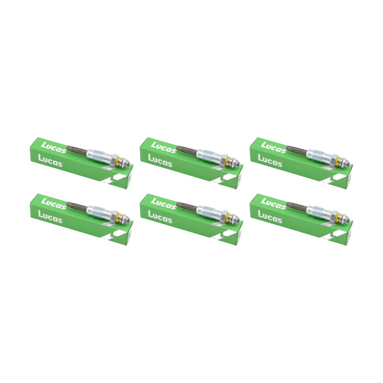 Kit 6 Bujias Precalentamiento Lucas Bmw Serie 5 2.4 D 2.4 Td