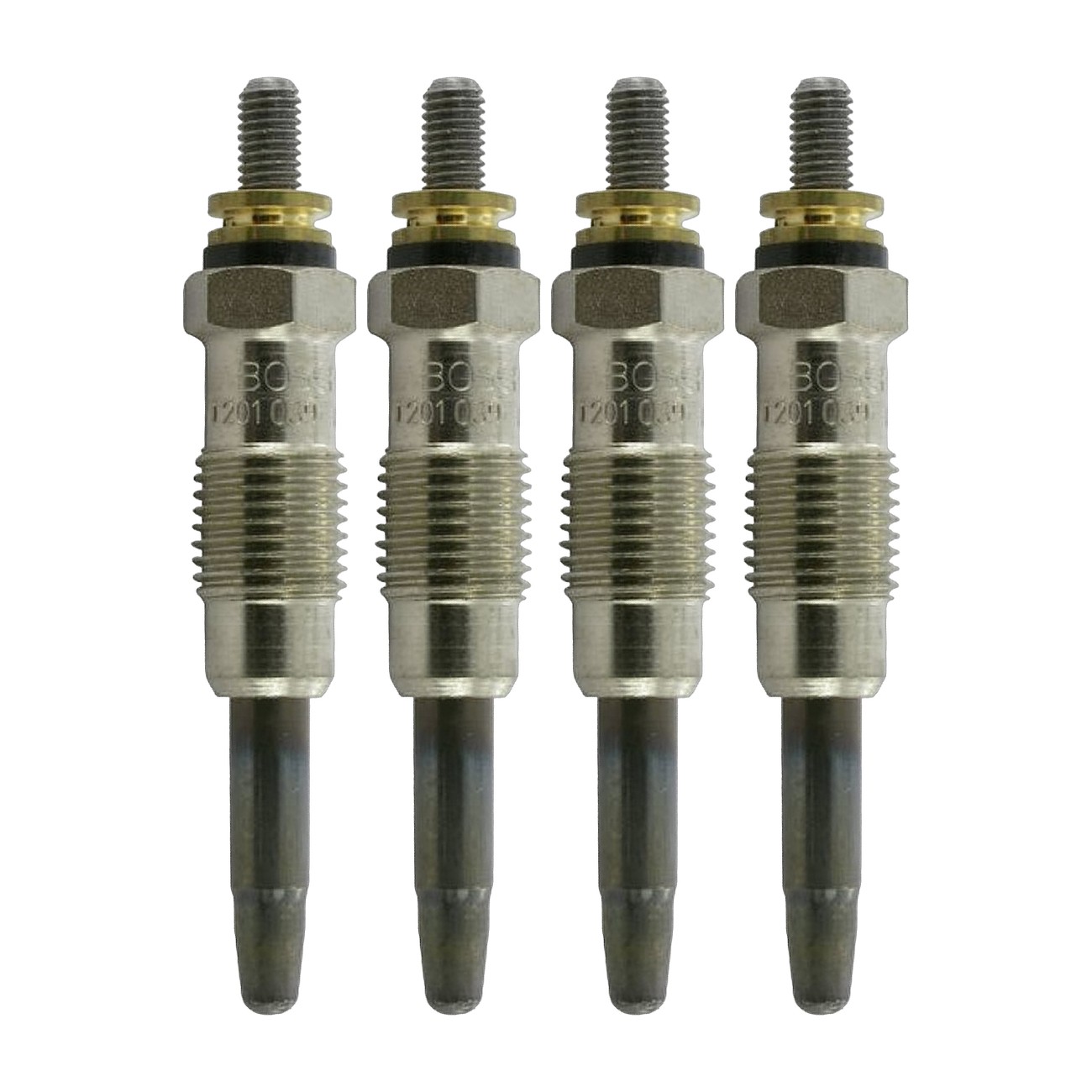 Kit 4 Bujias Precalentamiento Bosch Chrysler Grand Caravan 2.5 Td Voyager 2.5 Td
