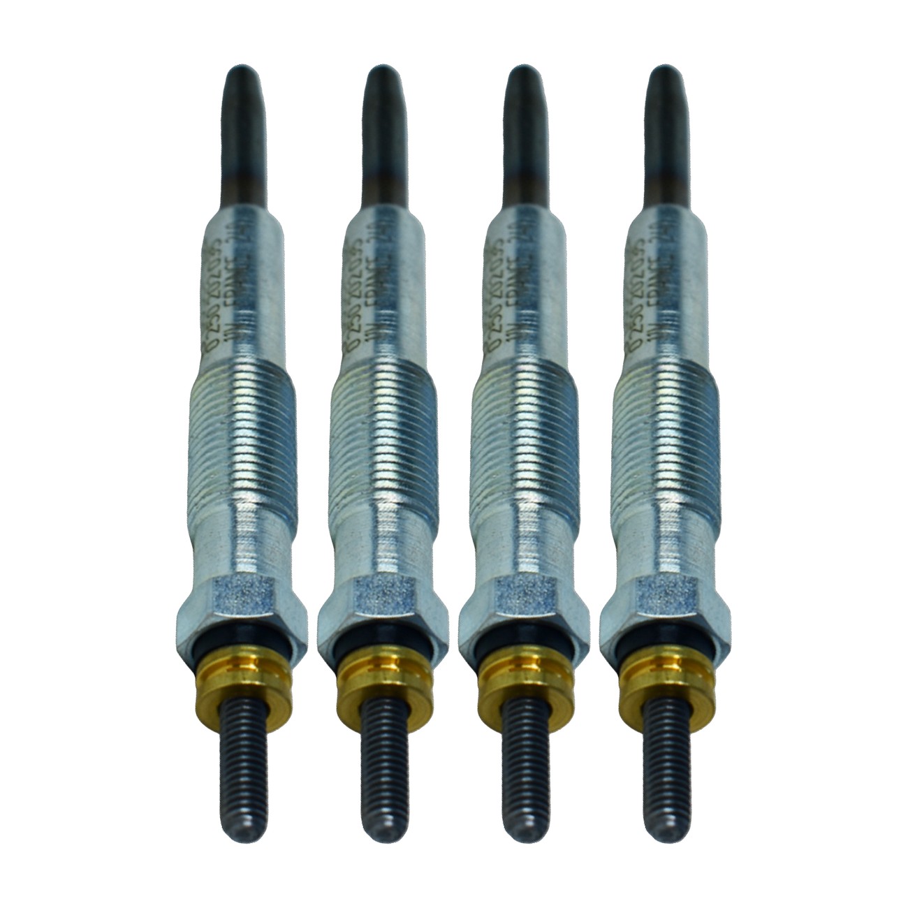 Kit 4 Bujias Precalentamiento Bosch Renault Clio 1.9 D Kangoo 1.9 D Scénic 1.9 D Trafic 1.9 D