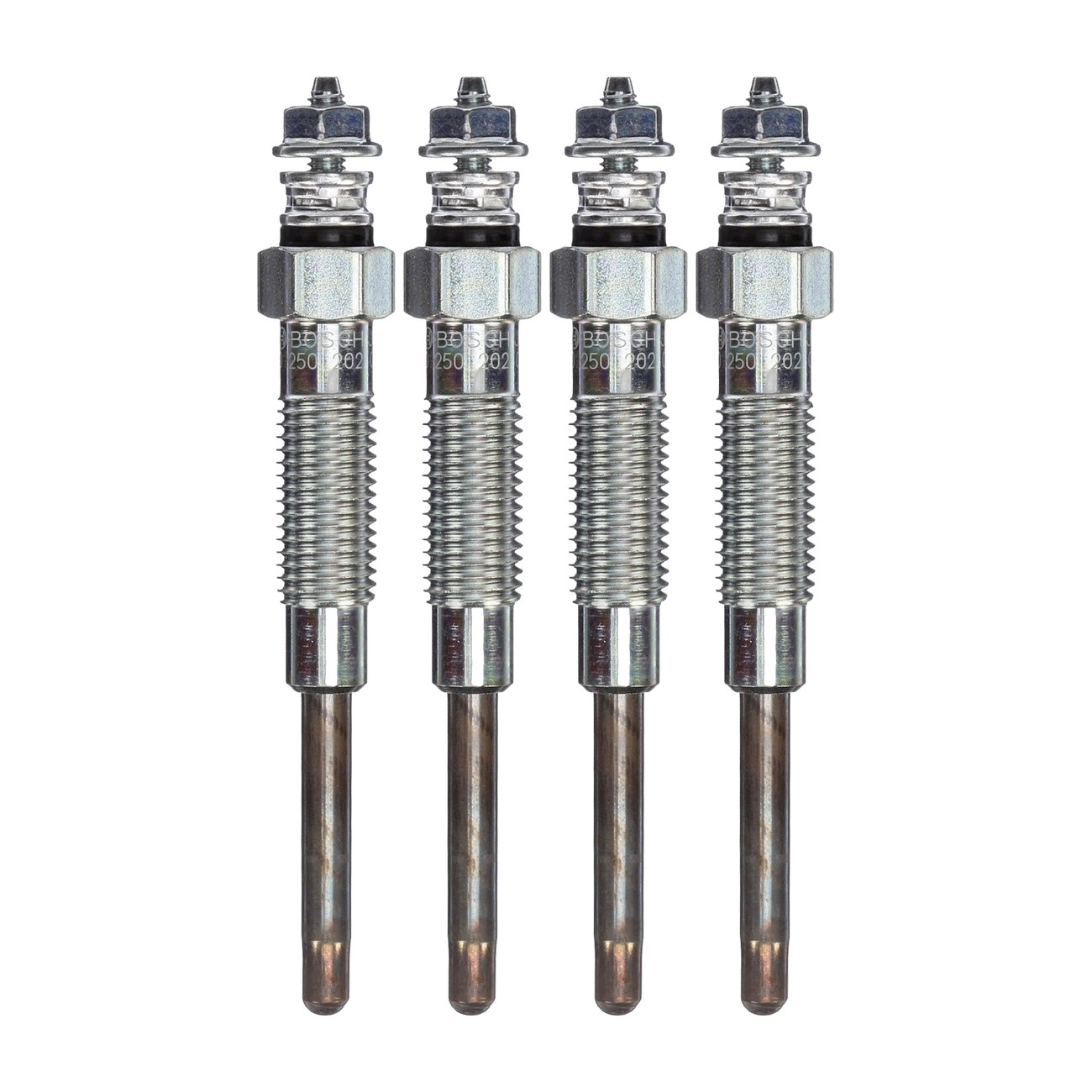 Kit 4 Bujias Precalentamiento Bosch Toyota Hiace 2.4 D 2.4 Td Hilux 2.4 D 2.4 Td 2.8 D 3.0 D Land Cruiser 3.0 D