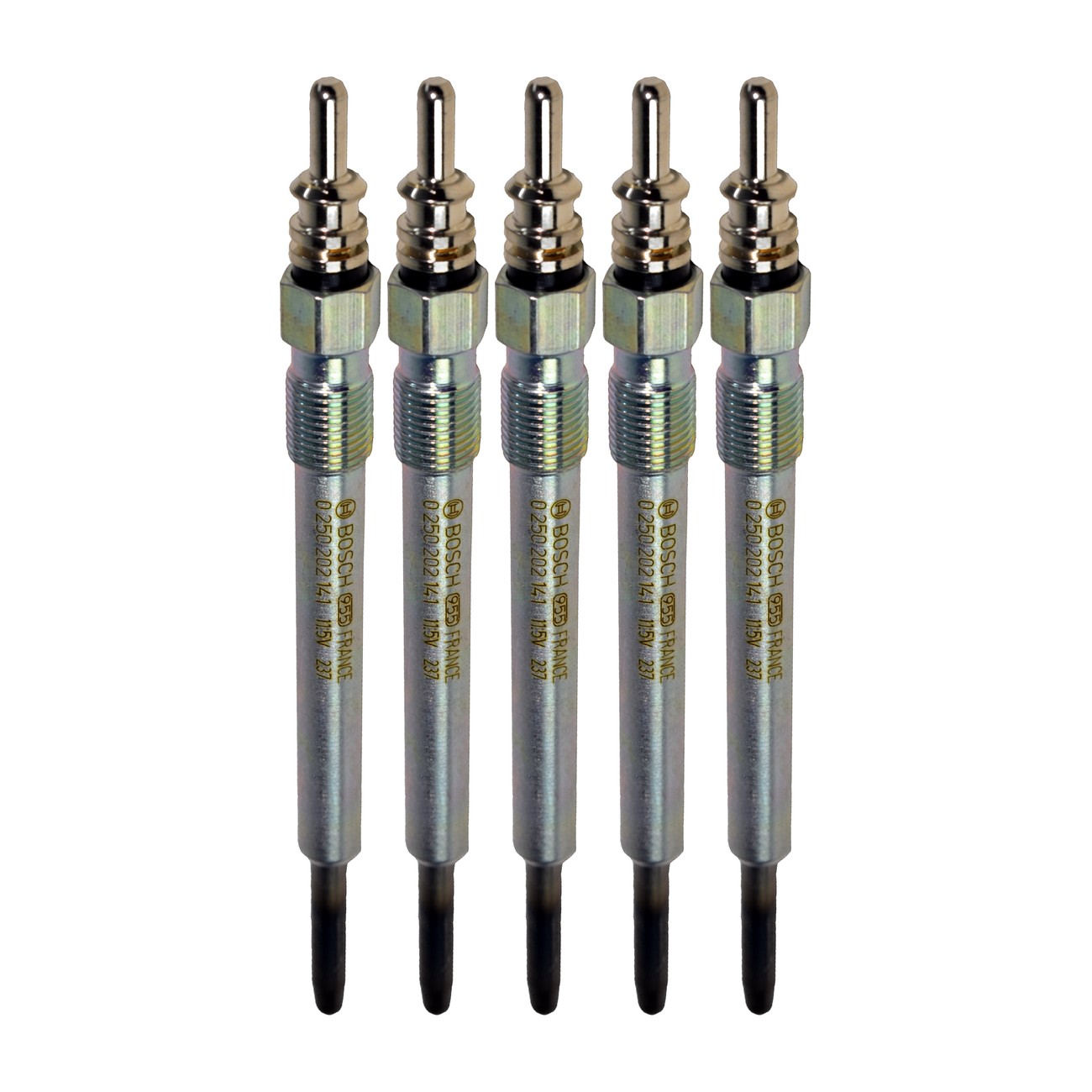 Kit 5 Bujias Precalentamiento Bosch Mercedes-benz Clase C 2.7 Cdi Clase E 2.7 Cdi