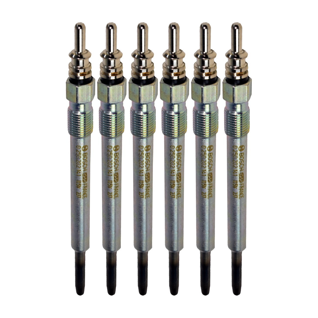 Kit 6 Bujias Precalentamiento Bosch Mercedes-benz Clase E 3.2 Cdi