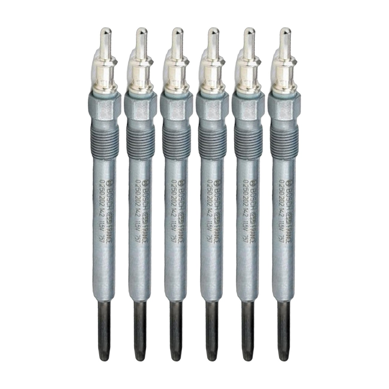 Kit 6 Bujias Precalentamiento Bosch Mercedes-benz Clase E 3.2 Cdi