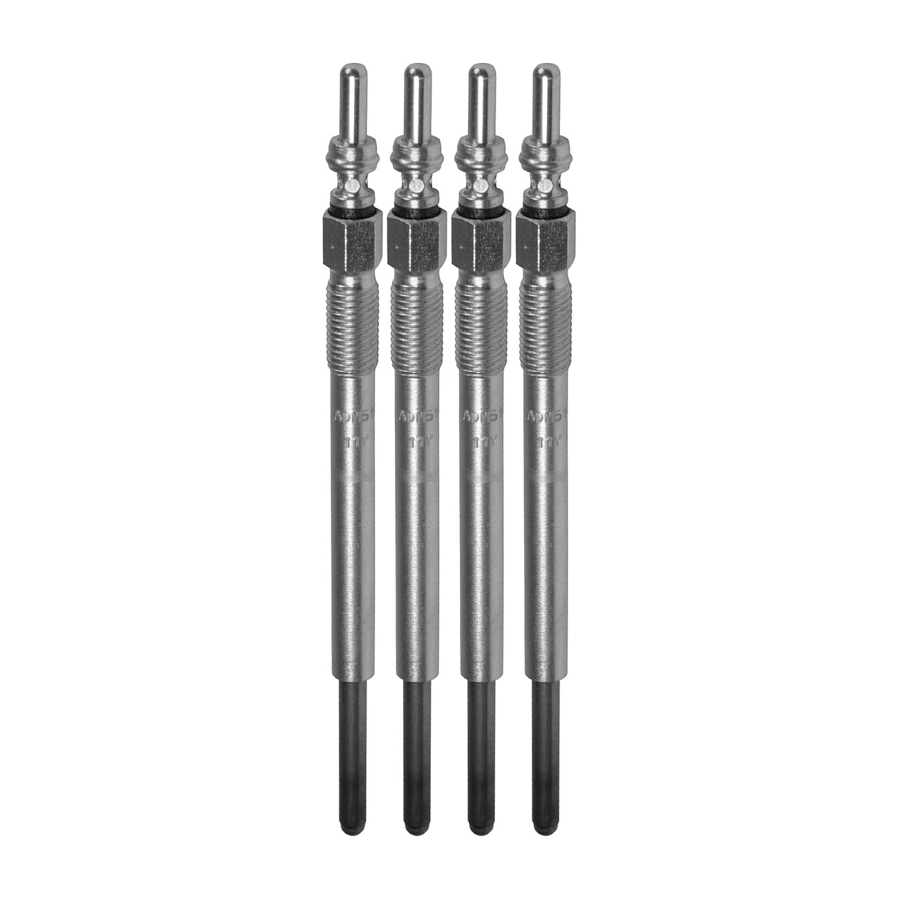 Kit 4 Bujias Precalentamiento Bosch Ford Fiesta 1.4 Tdci