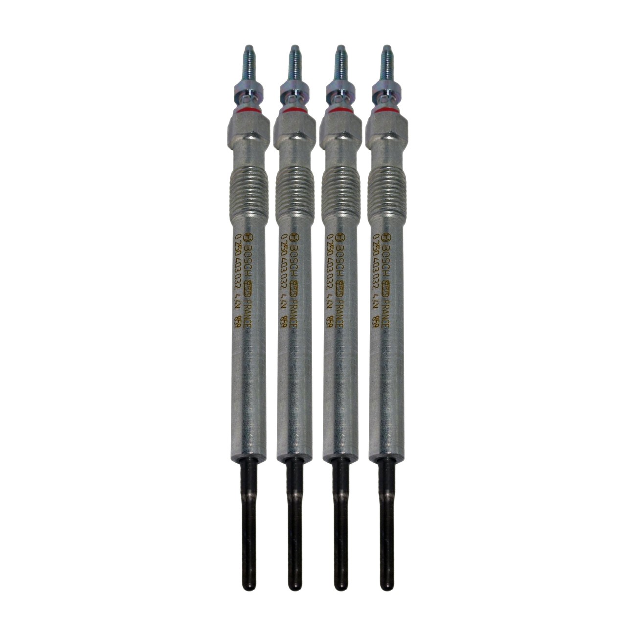 Kit 4 Bujias Precalentamiento Bosch Grand Santa Fé 2.2 Crdi Santa Fe 2.2 Crdi Staria 2.2 Crdi Tucson 2.0 Crdi