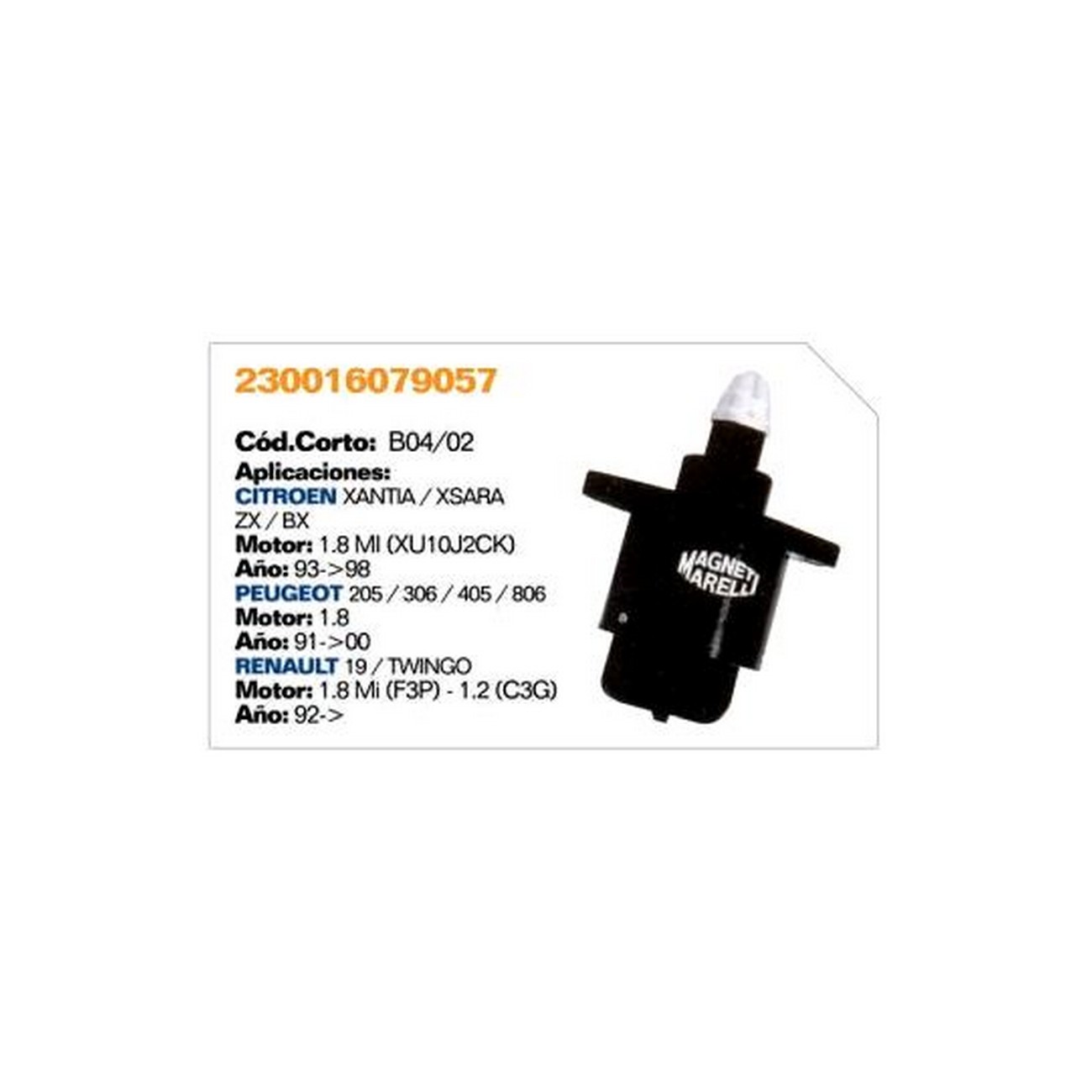 Paso A Paso Magneti Marelli Peugeot 205 306 405 Style