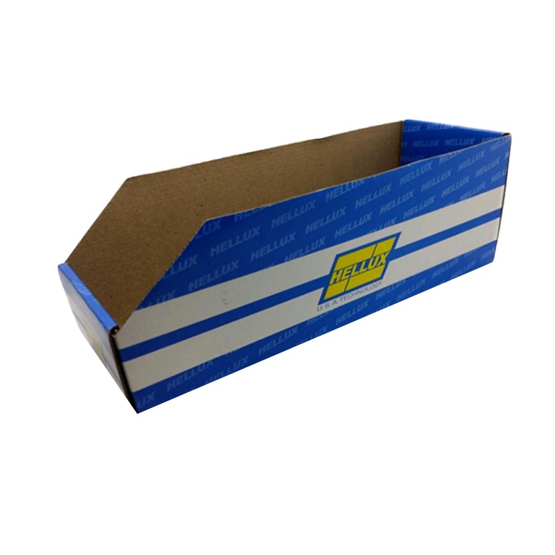 Caja Organizadora Mediana Para Repuestos Hellux 30x11x11 Cm Azul