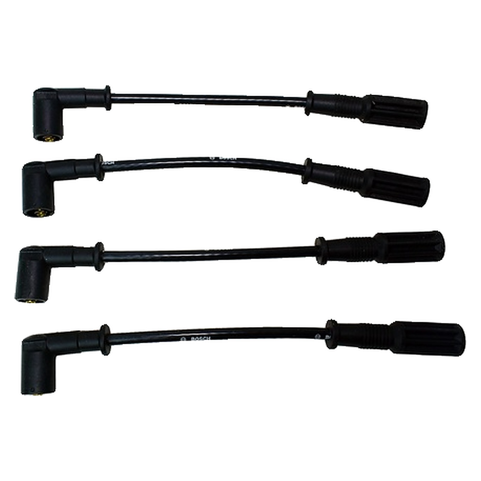 Juego Cables Bujia Bosch Fiat 500 1.4 8v Fiorino Evo Cargo 1.4 8v Grand Siena 1.4 8v Palio 1.4 8v Uno 1.4 8v