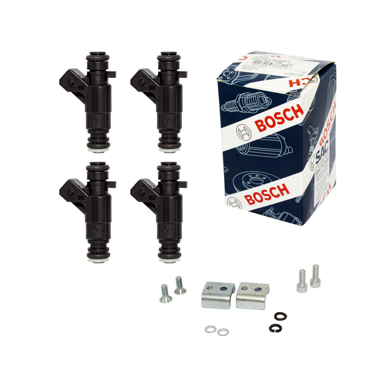 Kit Inyectores Bosch Volkswagen Saveiro Santana 2.0 Mi