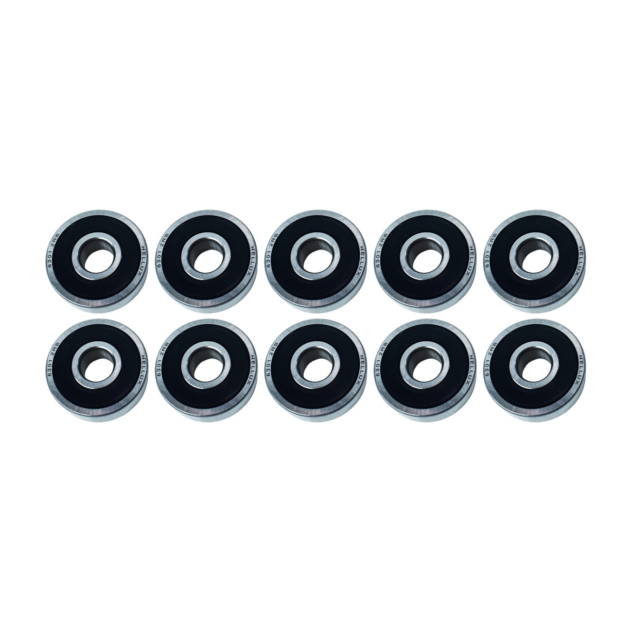 Pack 10 Rulemanes 6301 2rs 12x37x12 Hellux Honda Xr 125 150 190