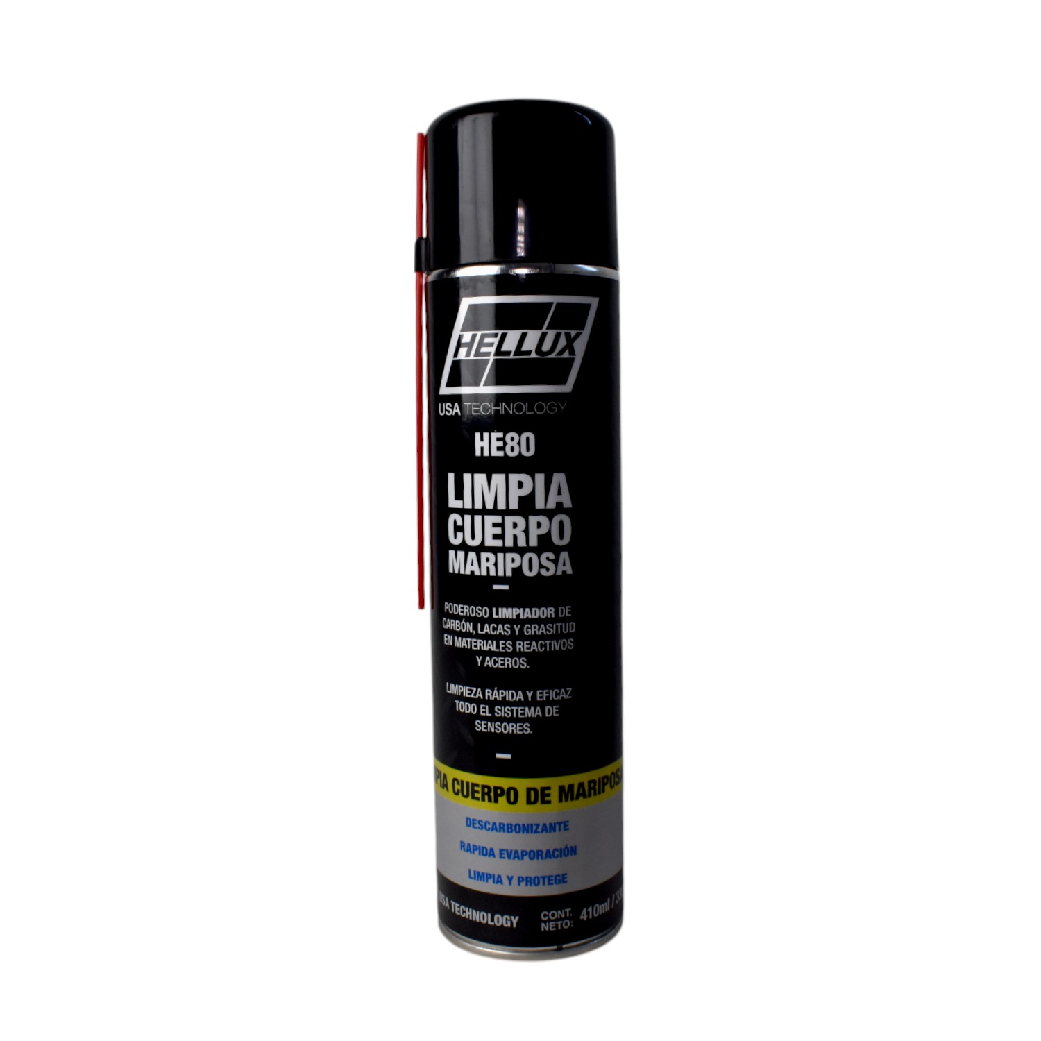 Limpia Cuerpos De Mariposa Hellux Aerosol 410 Ml