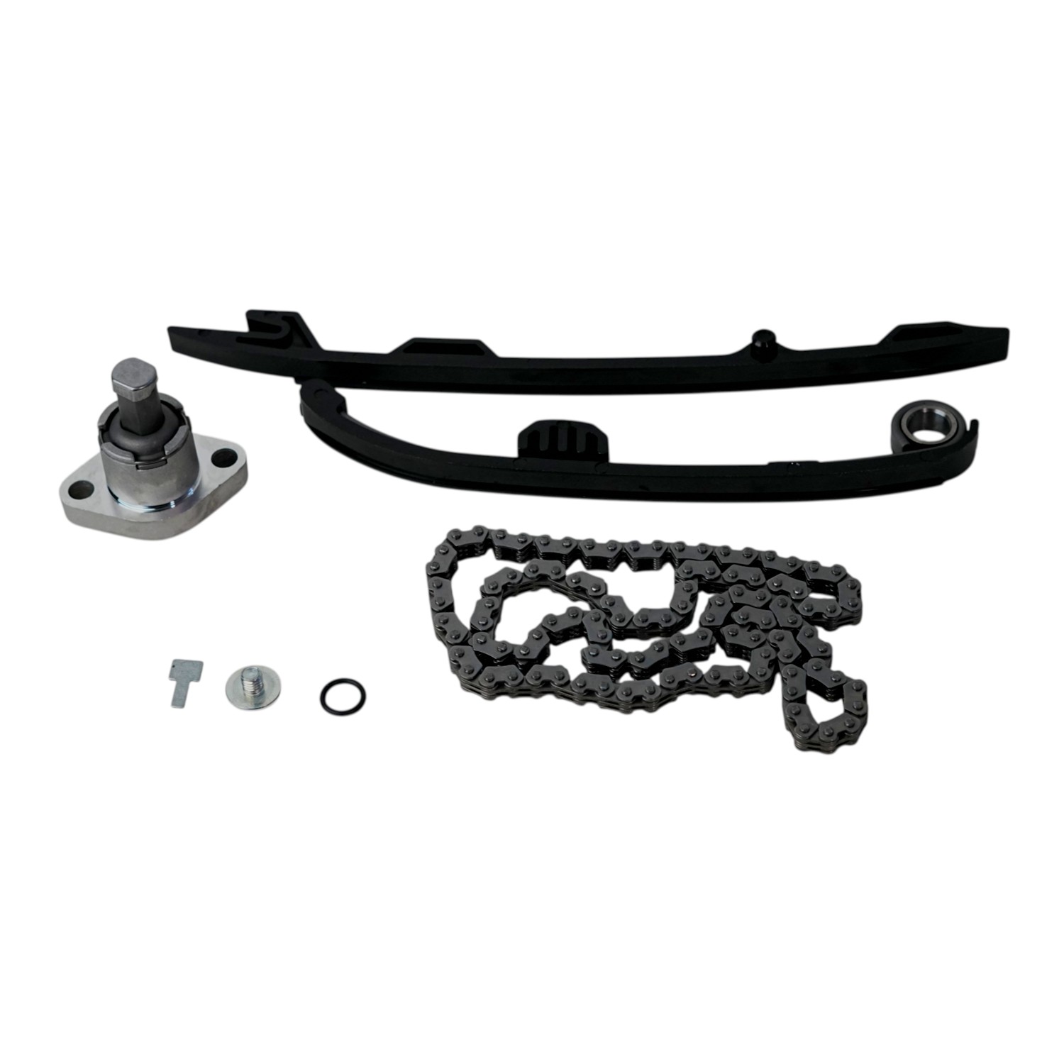 Kit De Distribucion Moto Hellux Honda Cb 250 F New Twister Cadena 409h 102 Eslabones Negro