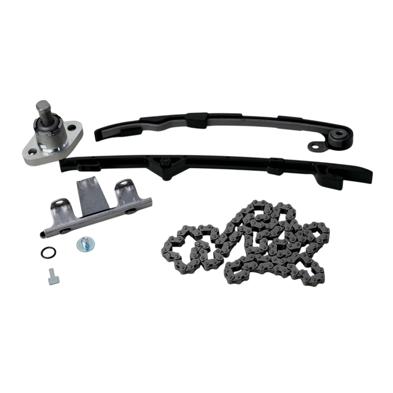 Kit De Distribucion Moto Hellux Honda Cbx 250 Twister Tornado Cadena 409h 126 Eslabones Negro