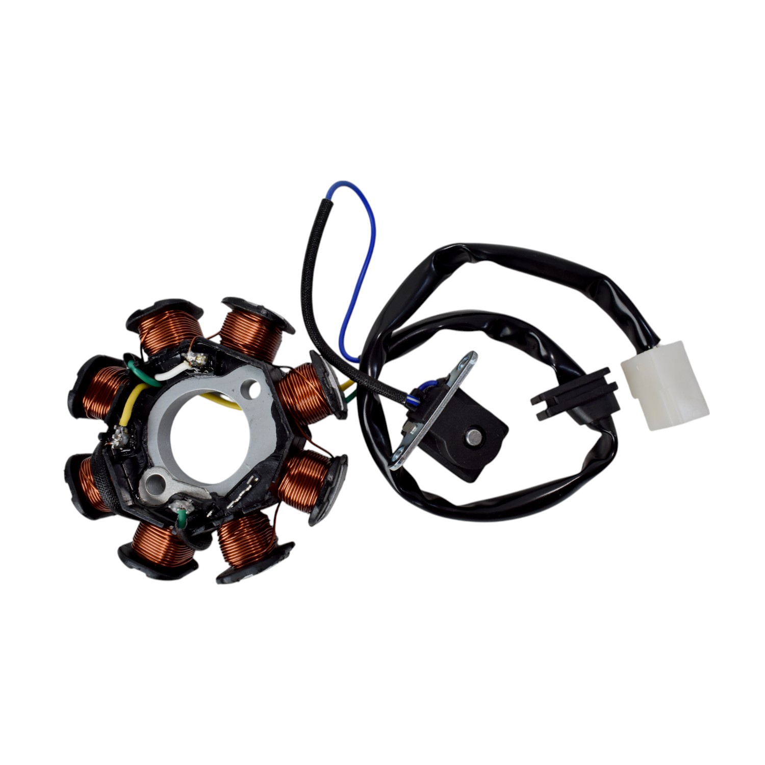 Estator Moto Hellux Zanella Zb 110 8 Campos