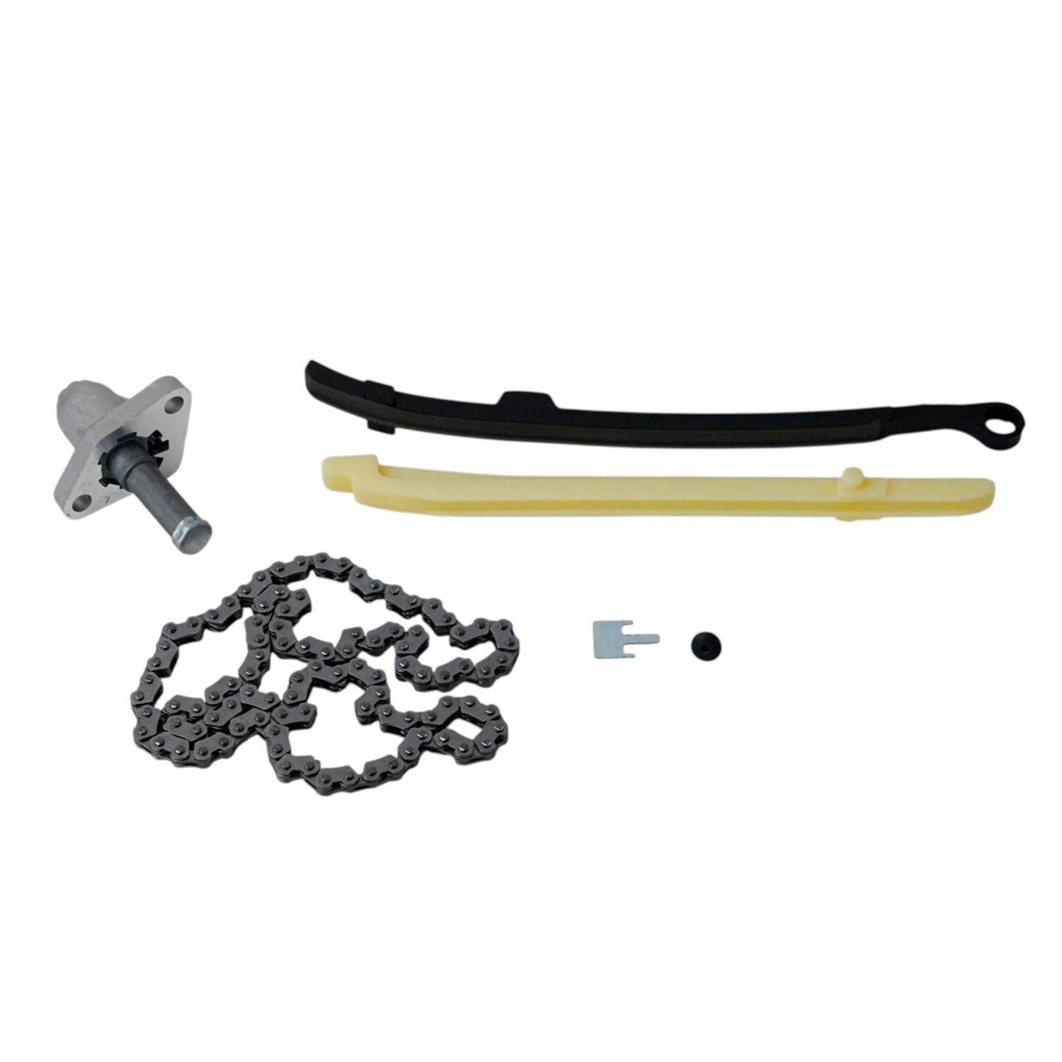 Kit De Distribucion Moto Hellux Yamaha Fz 16 Cadena 404h 96 Eslabones Negro