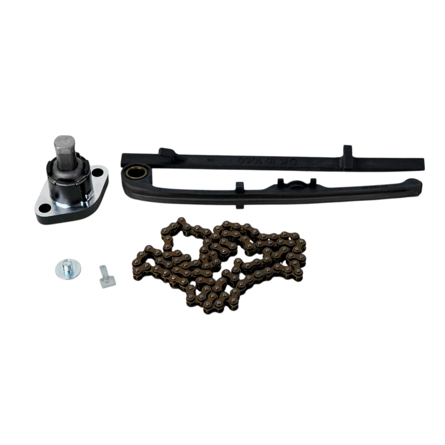 Kit De Distribucion Moto Hellux Bajaj Rouser 135 Cadena 25h 94 Eslabones Negro