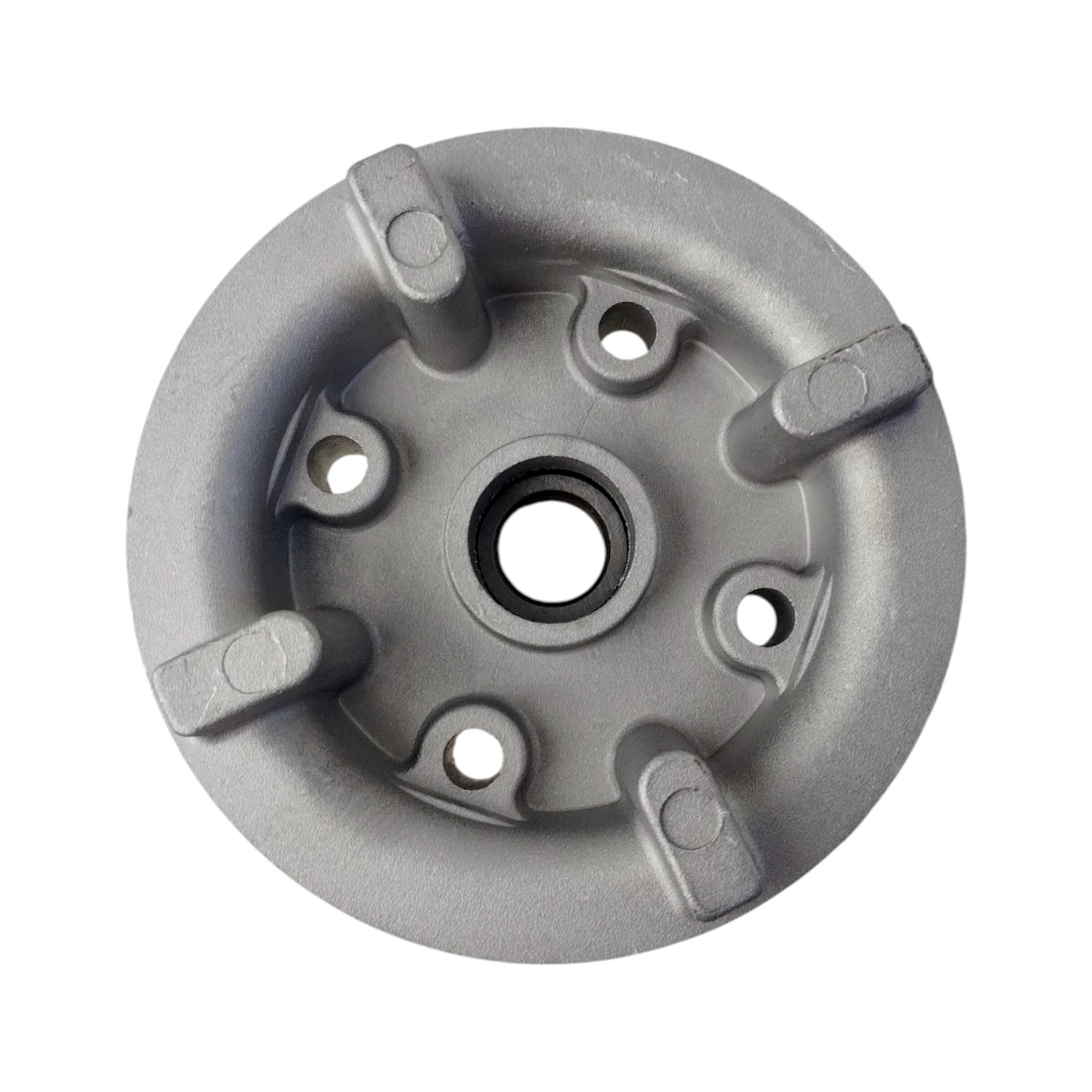 Porta Corona Rueda Trasera Moto Hellux Suzuki Ax 100 Plateado