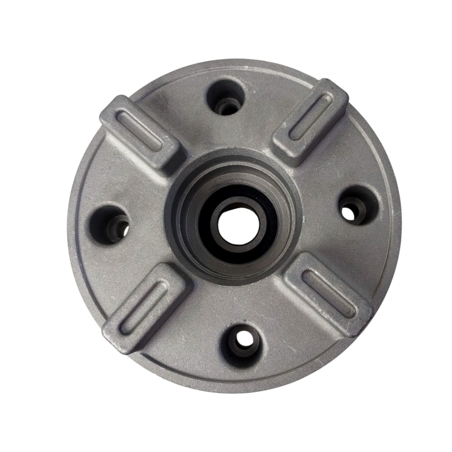 Porta Corona Rueda Trasera Moto Hellux Honda Biz 100 105 Plateado