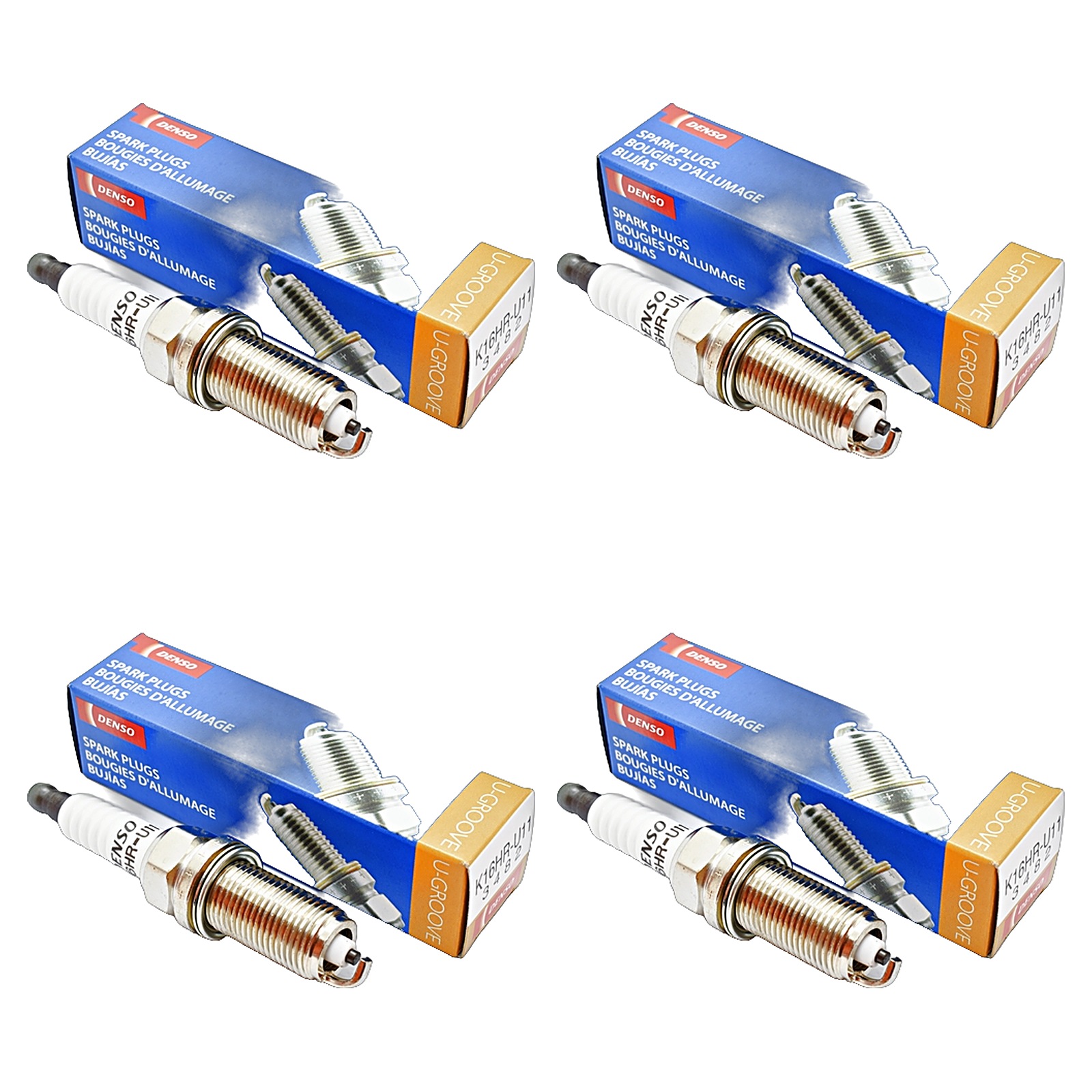 Kit Bujias Denso Cobre Toyota Etios 1.5 16v