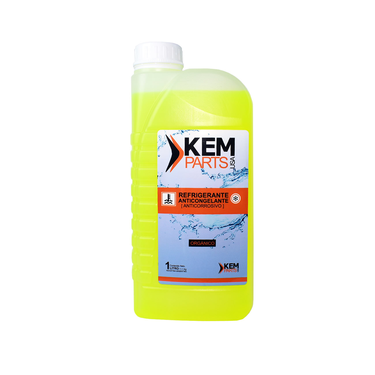 Liquido Refrigerante Organico Amarillo 1l Conecentrado