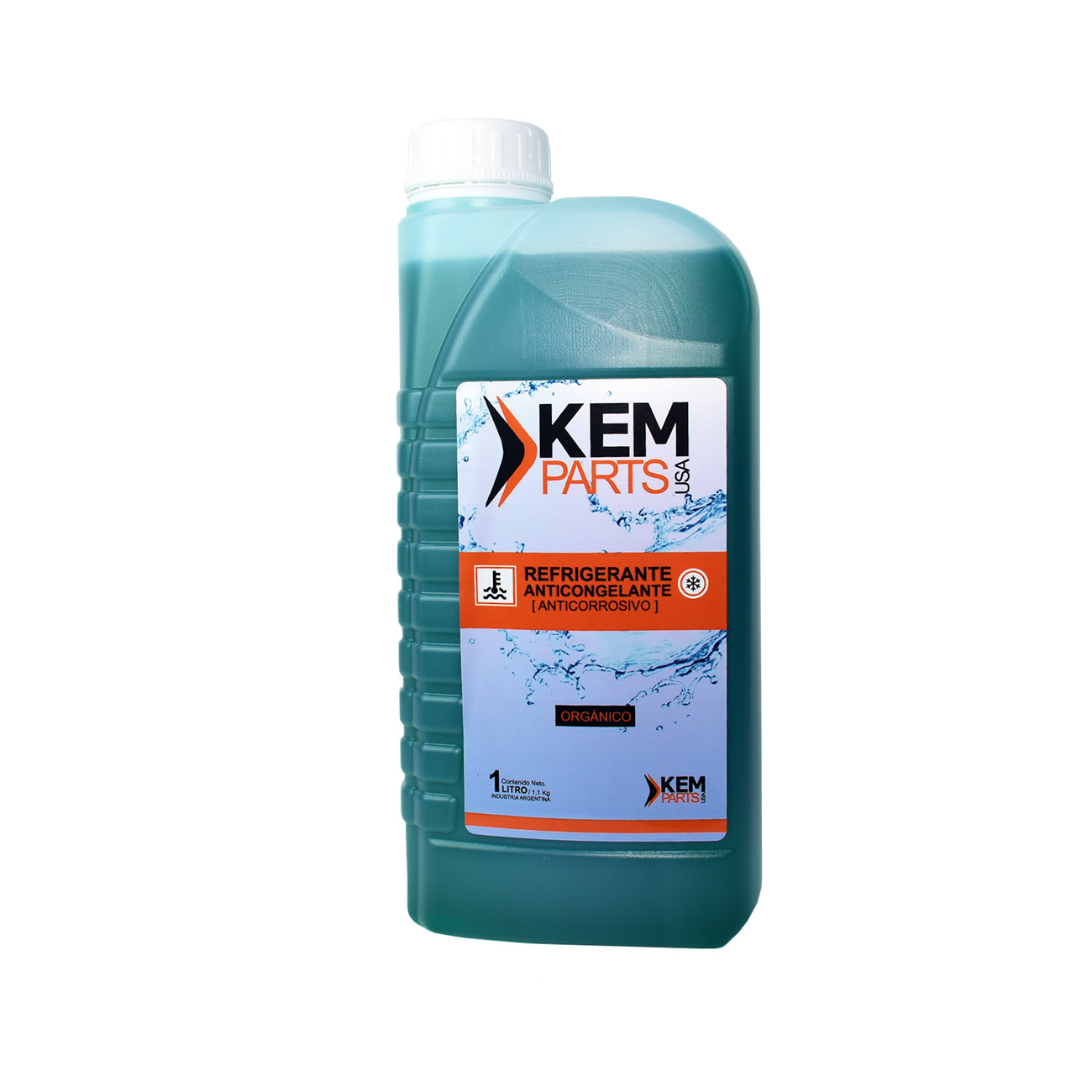 Liquido Refrigerante Organico Verde 1l Conecentrado