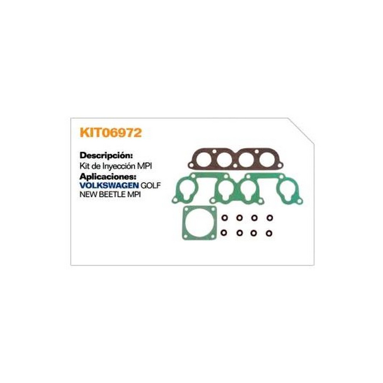 Kit Juntas Marelli Volkwagen Golf New Beetle 2.0