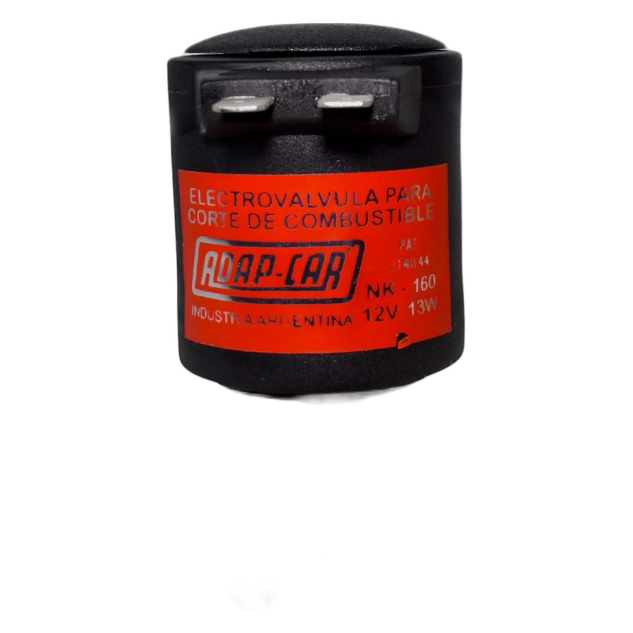 Electrovalvula Corte Combustible Adapcar 6.5mm 12v Normal Cerrada