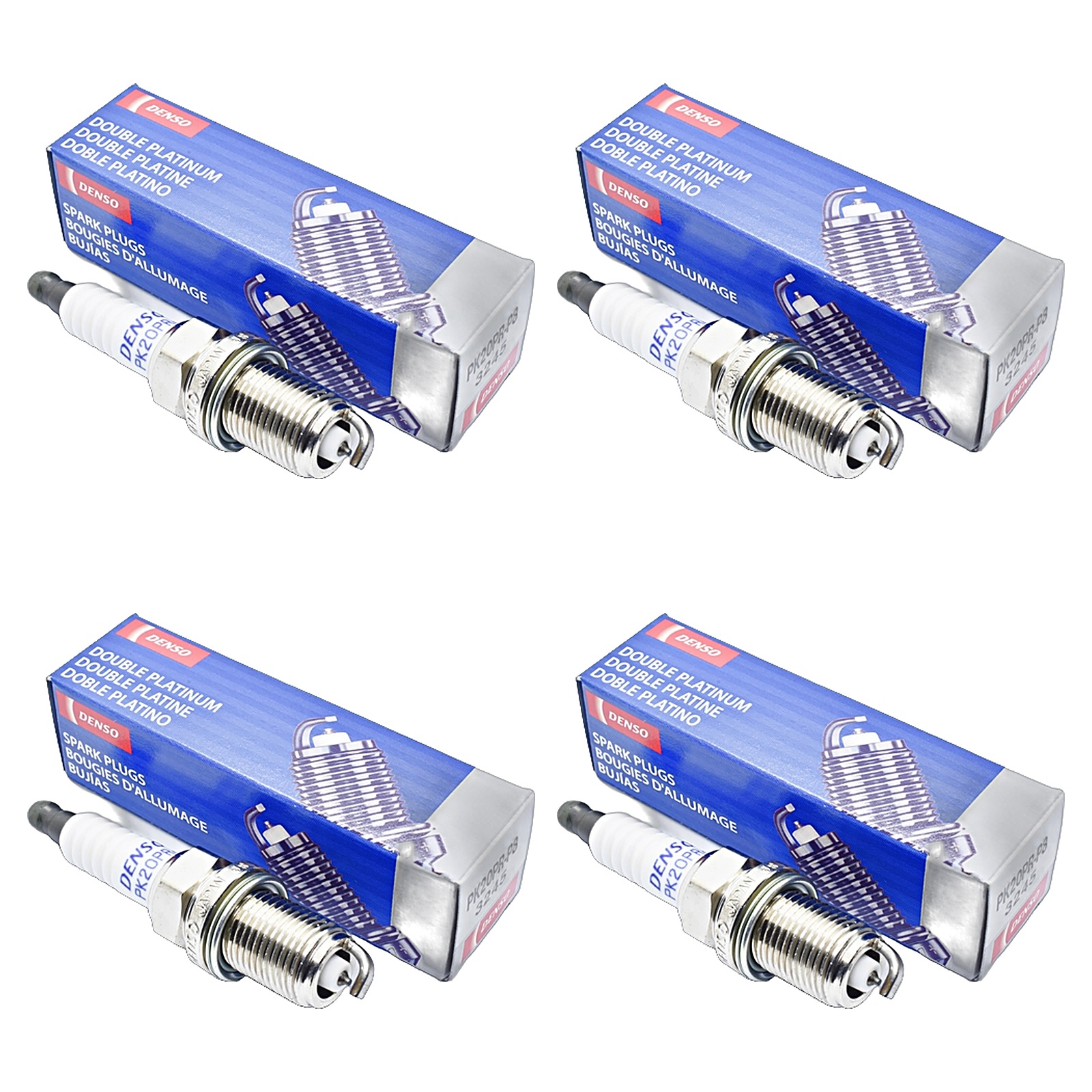 Kit Bujias Denso Doble Platino Renault Grand Scenic 2.0 Laguna 2.0 16v Megane 1.6 1.6 16v