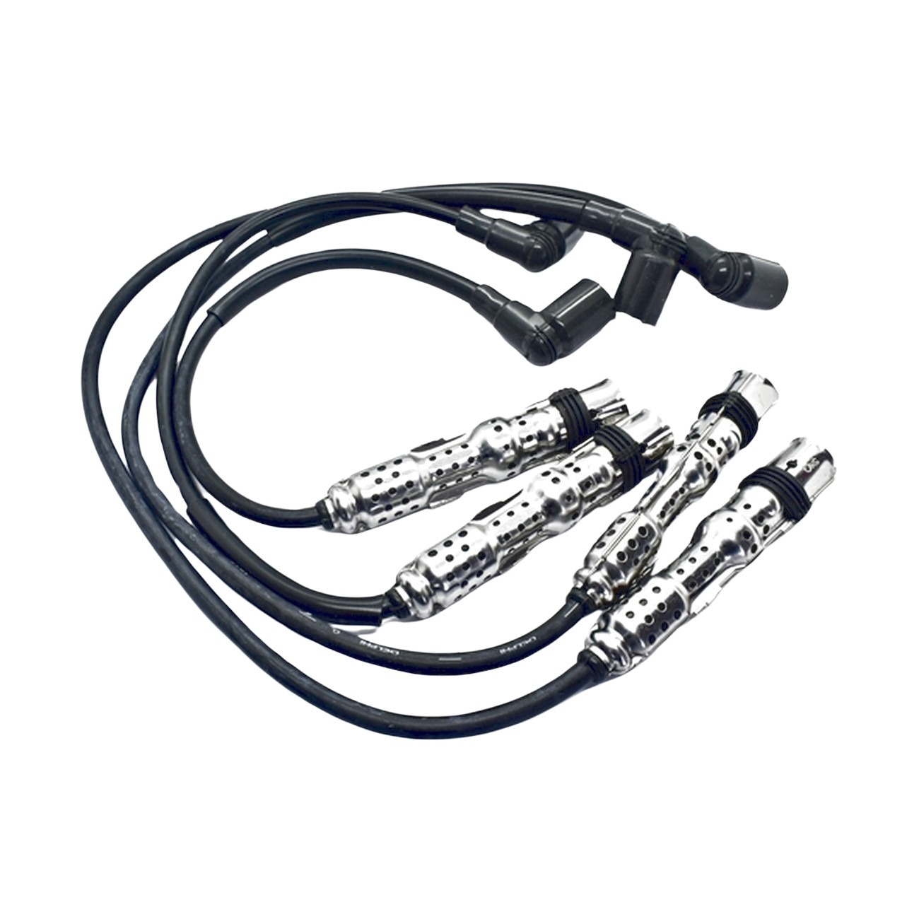 Juego Cables Bujia Delphi Volkswagen Cross Fox 1.6 8v Fox 1.6 8v Gol Power 1.4 8v Gol Trend 1.6 8v Golf 1.6 8v Saveiro 1.6 8v Suran 1.6 8v Voyage 1.6 8v