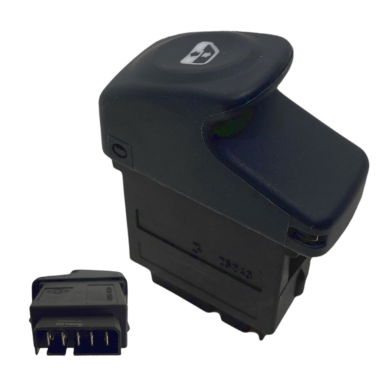 Tecla Levanta Vidrios Renault Clio Kangoo Megane Hasta 2011