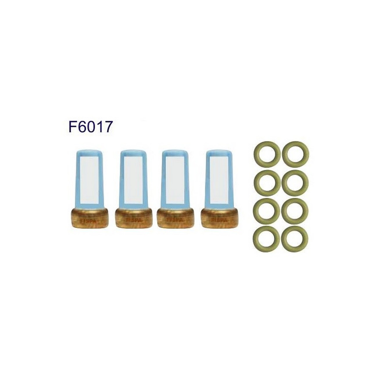 Kit Orings Y Filtros Inyector Bosch Rochester Alcohol