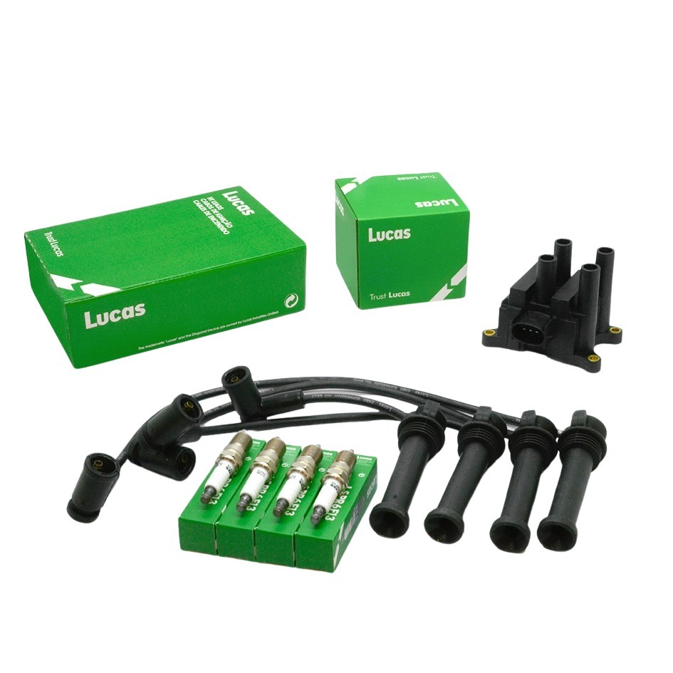 Kit Bobina Cable Y Bujia Ford Mondeo Focus Ecosport 1.6 2.0